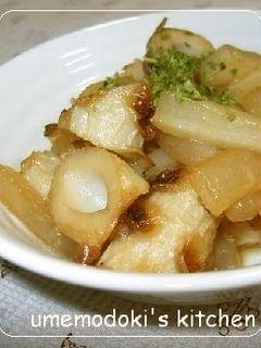 素朴なお惣菜☆竹輪と大根の甘辛炒め-レシピのメイン写真