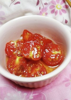ミニトマトの和風マリネ-レシピのメイン写真