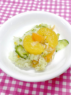 【保育園給食】みかん入りフレンチサラダ-レシピのメイン写真
