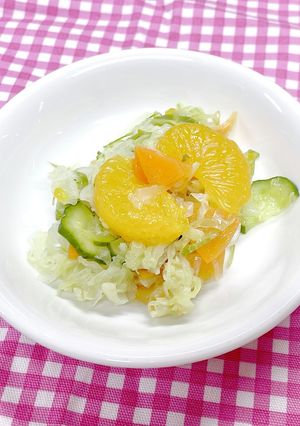 【保育園給食】みかん入りフレンチサラダ-レシピのメイン写真