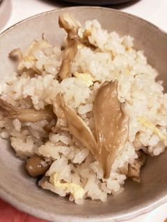 舞茸と油揚げの炊き込みご飯-レシピのメイン写真