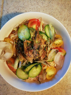 #冷やしサッポロ一番 夏野菜-レシピのメイン写真