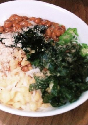 納豆ネバネバそうめん-レシピのメイン写真