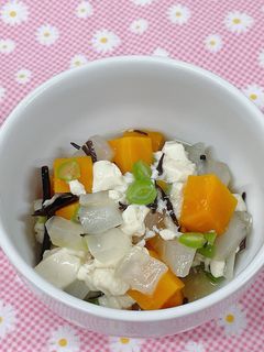 離乳食☆豆腐とひじきの煮物-レシピのメイン写真