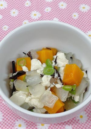 離乳食☆豆腐とひじきの煮物-レシピのメイン写真