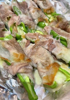 ピーマンの簡単おつまみ＊豚巻きチーズ-レシピのメイン写真