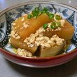 豆腐そぼろで聖護院大根のそぼろあんかけ
