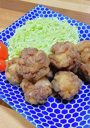 簡単!節約!梅こんぶ茶の豚唐揚げ!-レシピのメイン写真