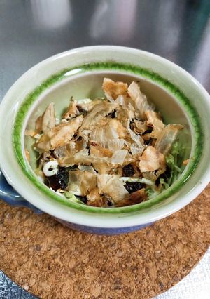 トースターで!お好み焼き風巣ごもり卵-レシピのメイン写真