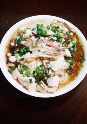 簡単☆もずくとろろそうめん-レシピのメイン写真