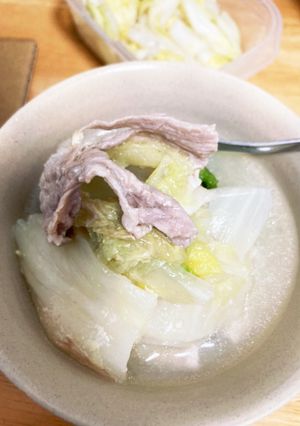 豚肉と白菜スープ-レシピのメイン写真