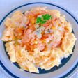 キウイのケチャップライス♪ふわとろ卵添え