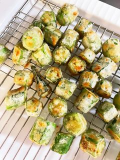 オクラ から揚げ ダシダ味-レシピのメイン写真
