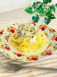 ヘルシー✽キウイとツナの冷製パスタ-レシピのメイン写真