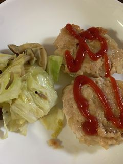 鶏ひき肉のつくね焼き-レシピのメイン写真