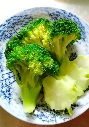 ブロッコリーのテキトー塩茹で-レシピのメイン写真