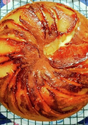 炊飯器でシナモンアップルケーキ簡単-レシピのメイン写真