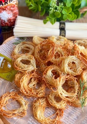 まるでスナック☆パリパリチーズ素麺-レシピのメイン写真