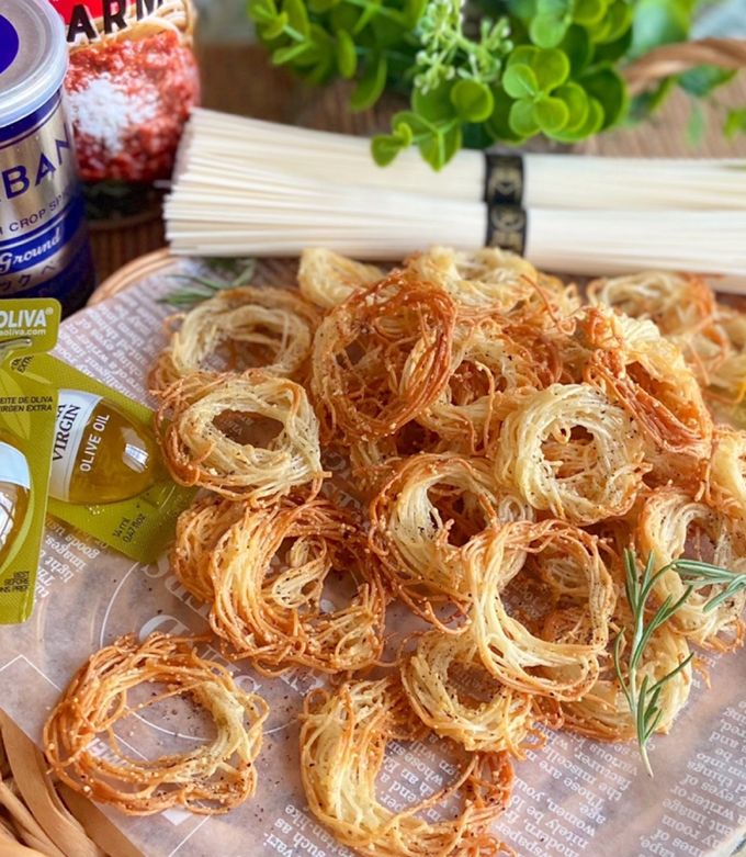 まるでスナック☆パリパリチーズ素麺-レシピのメイン写真
