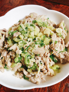 姜葱醤で豚肉のネギ塩炒め-レシピのメイン写真