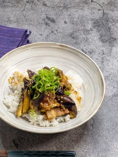 豚バラとなすのスタミナ丼-レシピのメイン写真