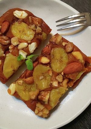 バターナッツと米粉キャラメルバナナケーキ-レシピのメイン写真