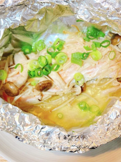鮭とキノコのホイル焼き-レシピのメイン写真