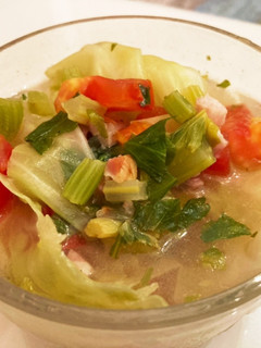 野菜たっぷり冷製スープ-レシピのメイン写真