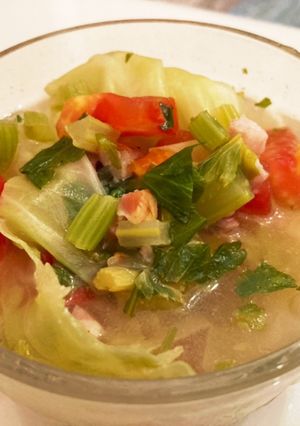 野菜たっぷり冷製スープ-レシピのメイン写真