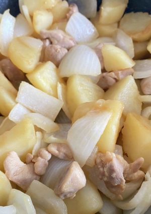 うなぎのタレで、肉じゃが-レシピのメイン写真