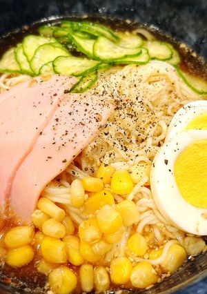 鶏ガラ冷やし素麺-レシピのメイン写真