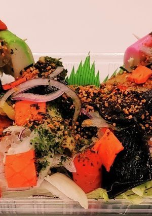 おにぎり弁当&板かまくるくる椎茸昆布煮-レシピのメイン写真