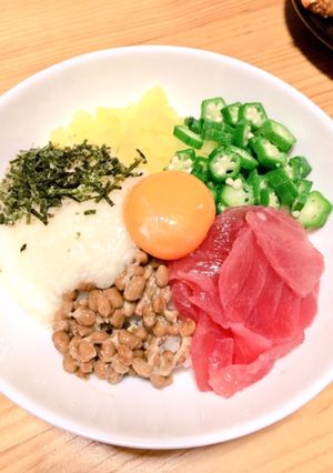 暑い夏に★ネバネバばくだん丼-レシピのメイン写真