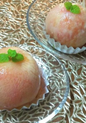 丸ごと桃ケーキ グルテンフリー-レシピのメイン写真