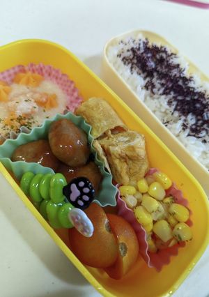 夏休みのお弁当　8/12-レシピのメイン写真