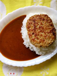 カレースタンドみたいな!ハンバーグカレー-レシピのメイン写真