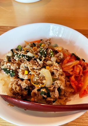 こども簡単ランチ　ビビンバ風ごはん-レシピのメイン写真