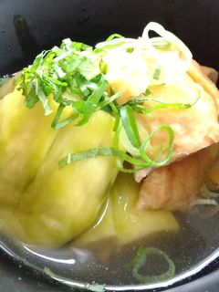 茄子と油揚げの煮浸し-レシピのメイン写真