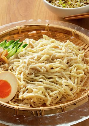 えのき麺のざるラーメン-レシピのメイン写真