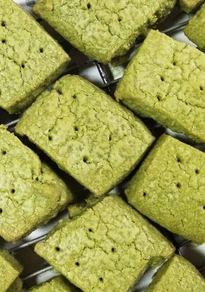 194 抹茶のショートブレッド-レシピのメイン写真
