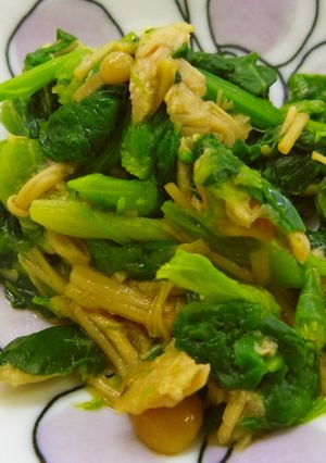 【病院】なめたけあえ【給食】-レシピのメイン写真