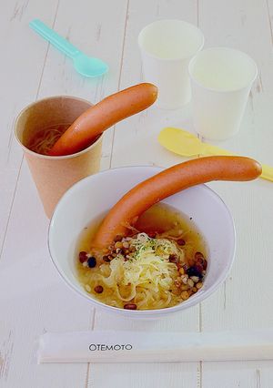 災害レシピ ウインナーとザワークラウト煮-レシピのメイン写真