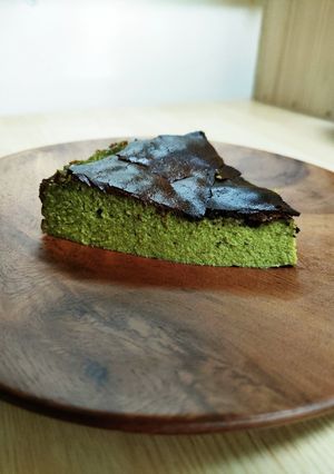 トロトロ食感抹茶のバスクチーズケーキ-レシピのメイン写真