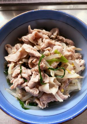 あっさり安心の味!豚もやし-レシピのメイン写真