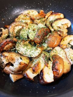 しいたけのガーリックバター焼き-レシピのメイン写真