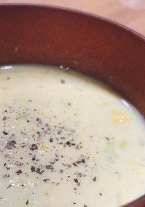 粟米湯風とうもろこしの冷製スープ-レシピのメイン写真