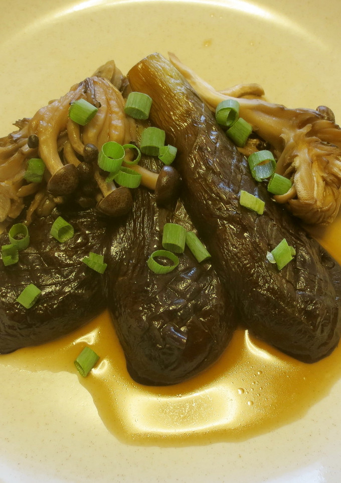 揚げずに茄子ときのこの煮びたし-レシピのメイン写真