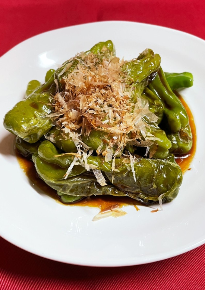 ししとうを鰹節と一緒に-レシピのメイン写真