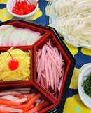 豪華な高知県素麺×キウィ ビタミンアップ