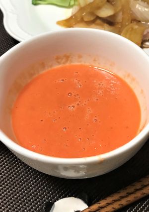 飲むビタミン♪「冷製トマトスープ」-レシピのメイン写真